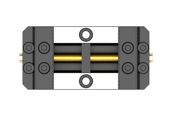 Perlengkapan Penjepit Manual Pemotongan Berat Perlengkapan Penggilingan Cnc 155mm