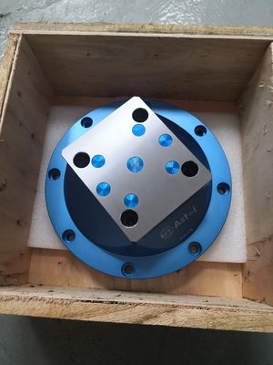 Bagian Kerja Baja Mesin CNC Titik Nol 0,005mm Ulangi Posisi