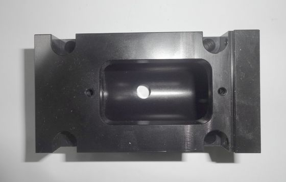 Kekerasan Bagian Aluminium CNC Custom 120mm Bagian Milling CNC Anodisasi