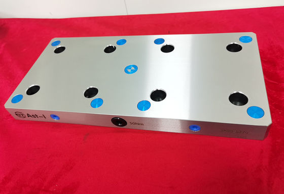 AST Harded Steel Axis Fixtures untuk 3/4/5 Axis CNC Working dan 4 Bolts Aksesoris