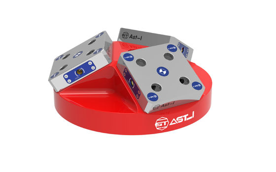 Manual Pegangan Kerja CNC 5 Sumbu Fleksibel Perlengkapan Titik Nol HRC